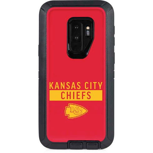 NFL Kansas City Chiefs Red Performance Series Otterbox Defender Galaxy Skin